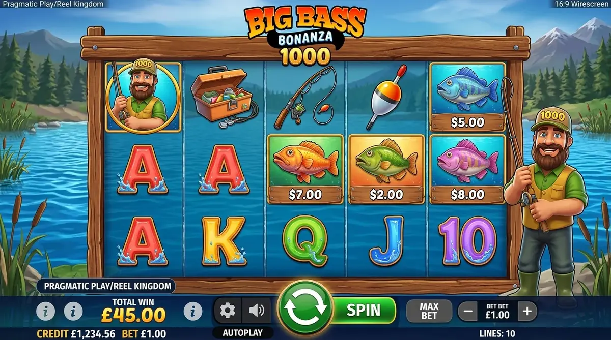 Big Bass Bonanza 1000 screenshot