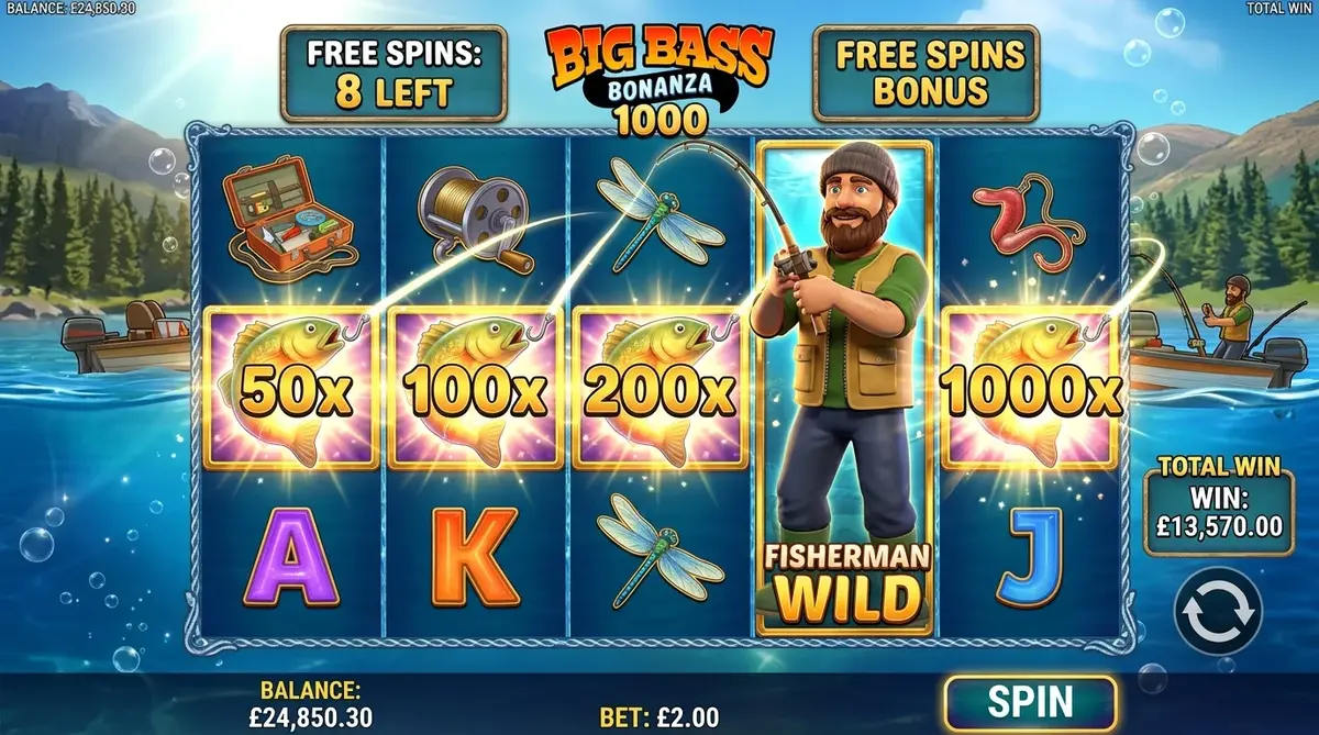Big Bass Bonanza 1000 screenshot