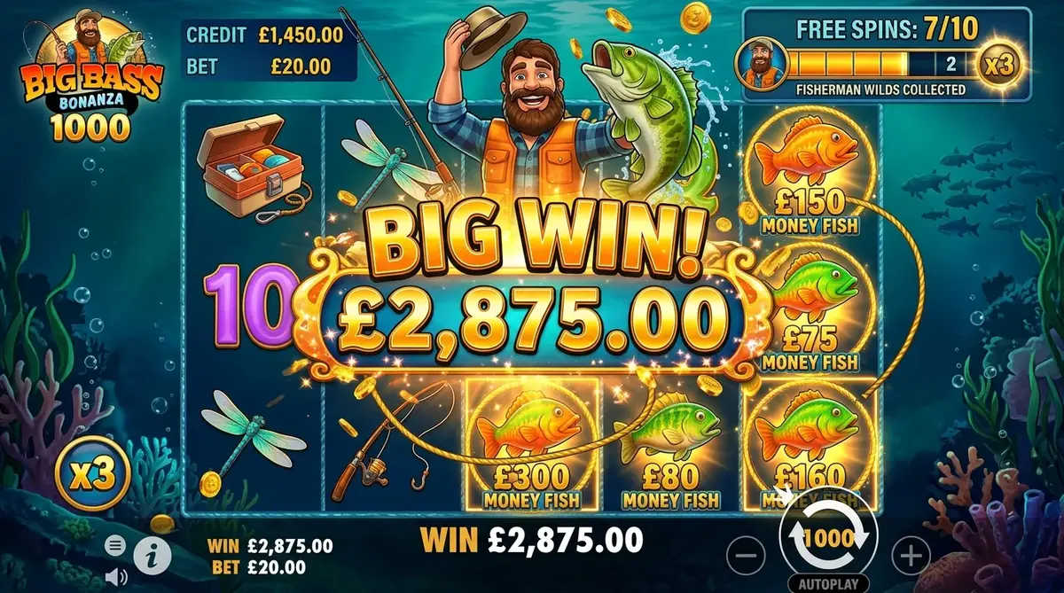 Big Bass Bonanza 1000 screenshot