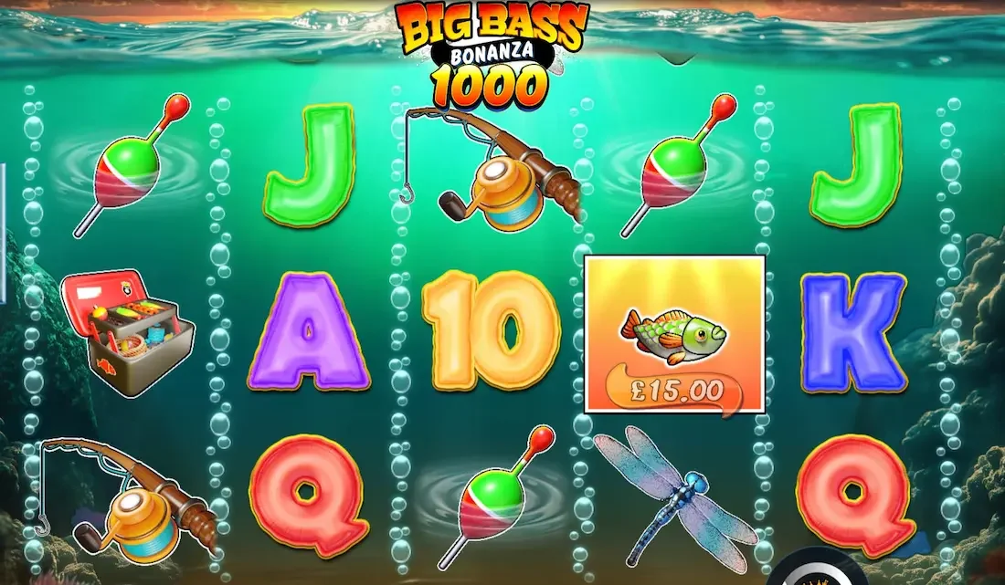 Big Bass Bonanza 1000 Captura de pantalla 1